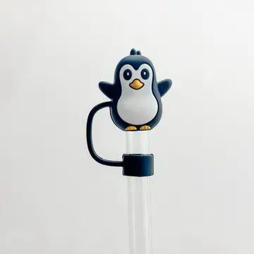 Fun Animal Straw Toppers – Sea & Land Creatures for Reusable Drinkware