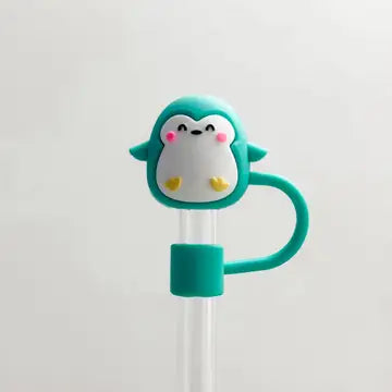 Fun Animal Straw Toppers – Sea & Land Creatures for Reusable Drinkware