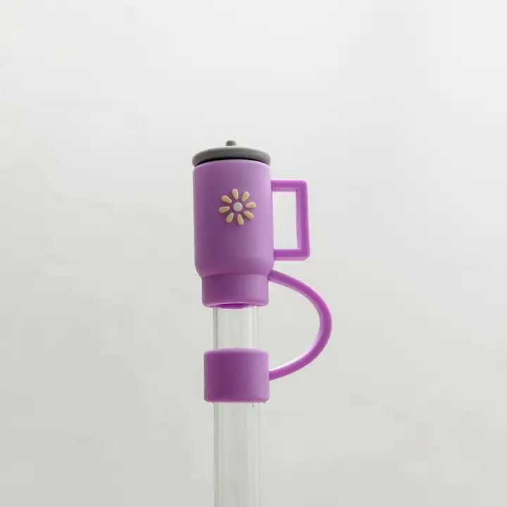 Tumbler Straw Toppers – Stylish & Reusable Drink Protection